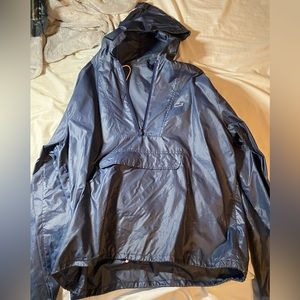 Blue Lacoste Windbreaker